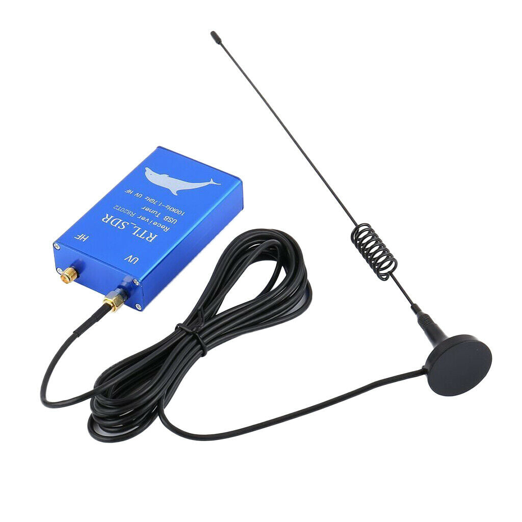 Rtl2832u + R820t2 UV-HF RTL. SDR Radio USB Tuner Receiver - CW FM 100 khz-1.7ghz