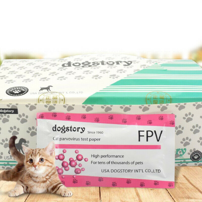 Test de papier de dÃ©tection de parvovir FPV chaud pour chat pour animaux de T KX