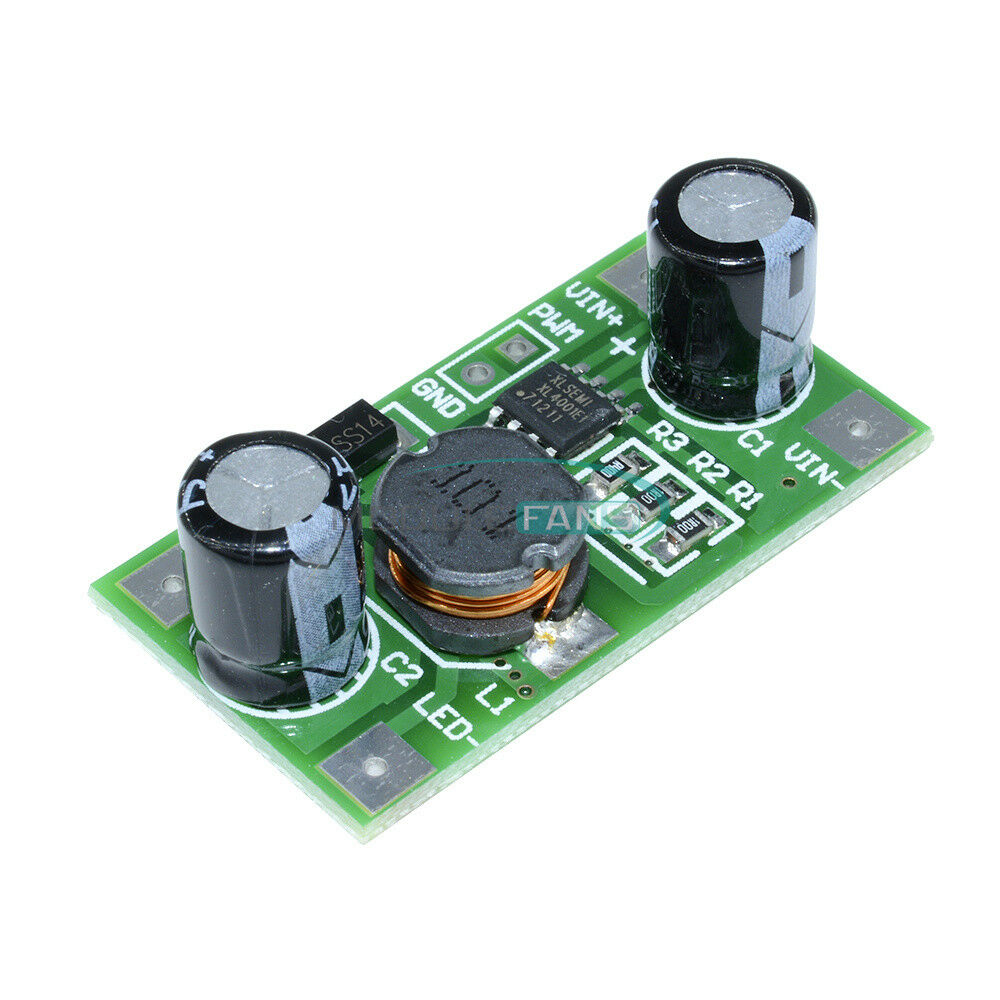 2PCS 3W 5-35V LED Driver 700mA PWM Dimming DC-DC Step-down Constant Current