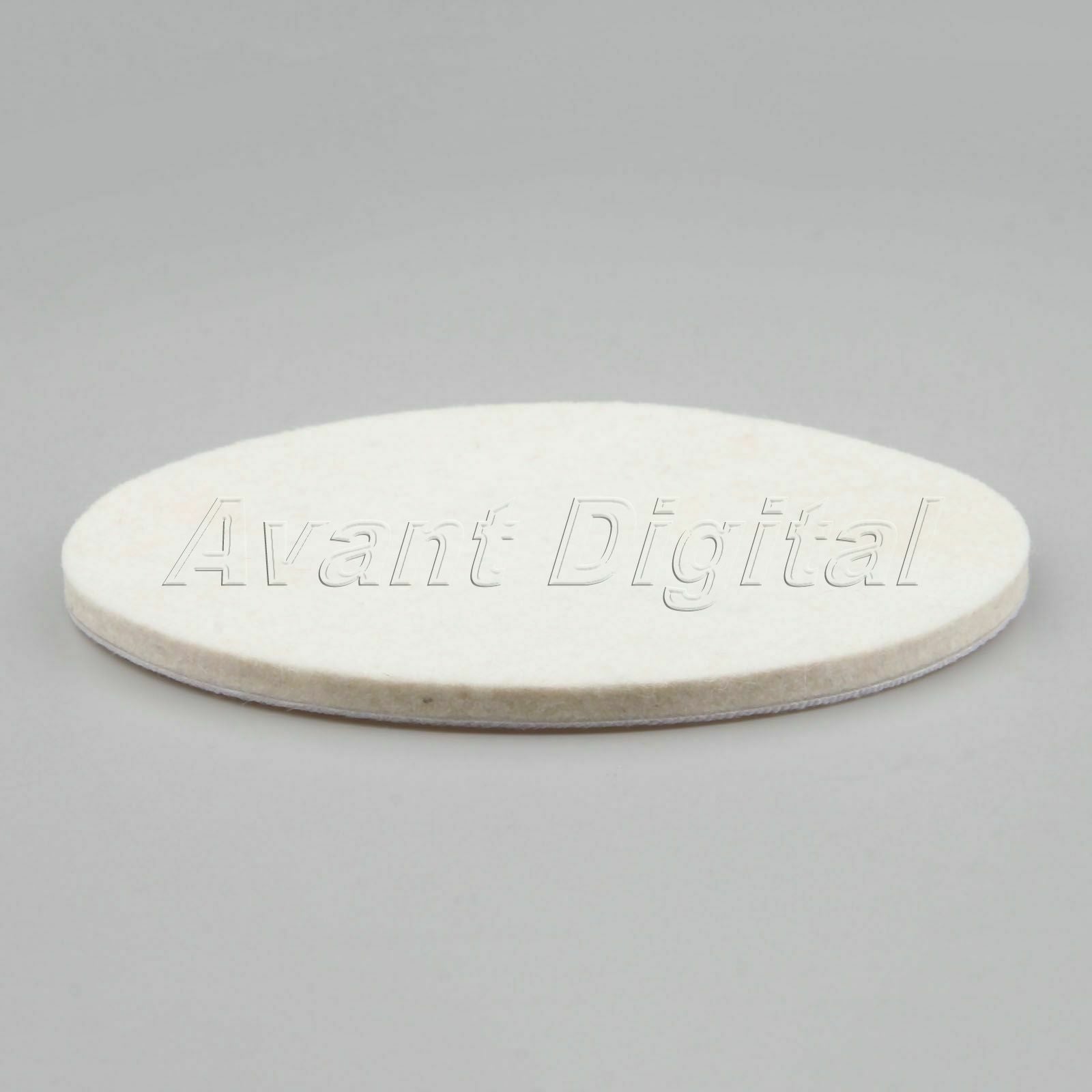 180mm 7" White Car Polishing Buffing Wheel Wool Felt Polisher Disc Pad Round