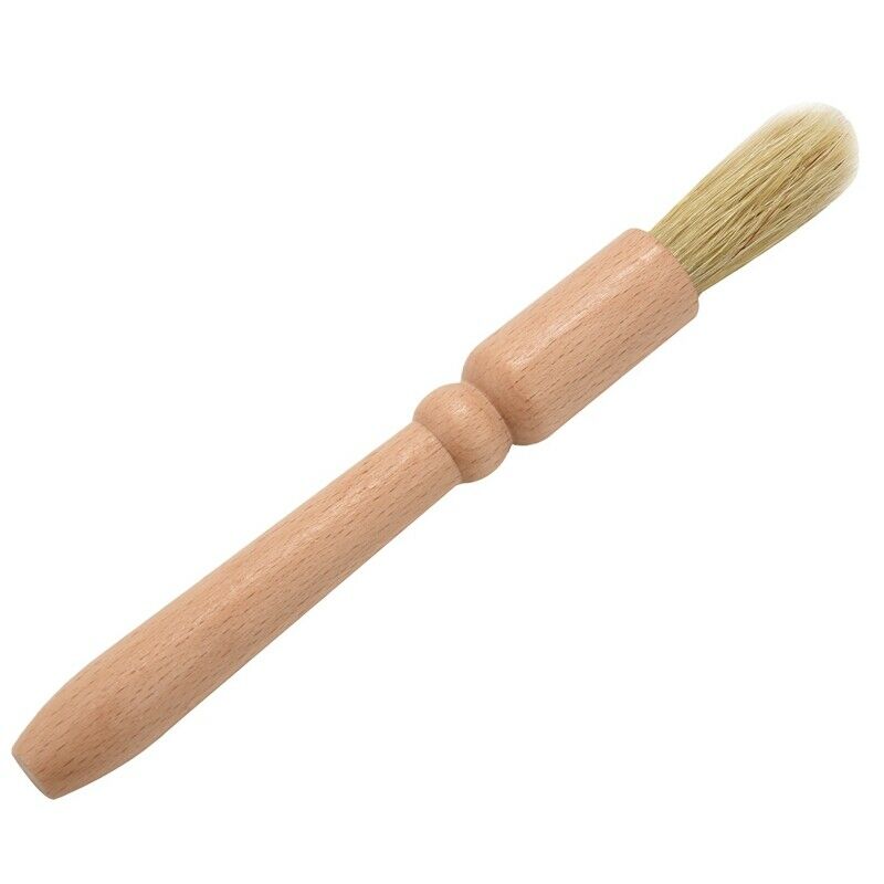 2 Pcs Coffee Grinder Cleaning Brush Wood Dusting Brush for Espresso Stations aZ6