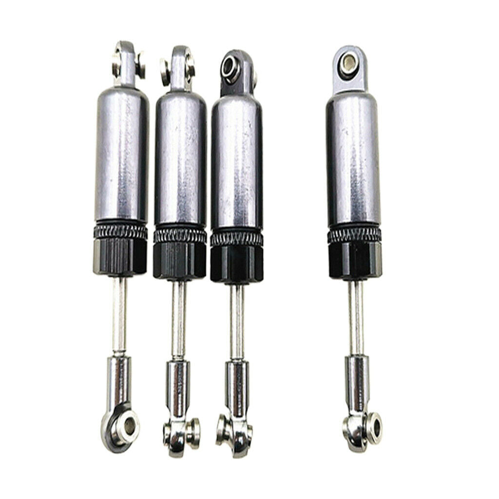 4Pcs RC Rock Crawler Car Shock Absorber Damper for WPL C14 C24 DIY Upgrade Parts