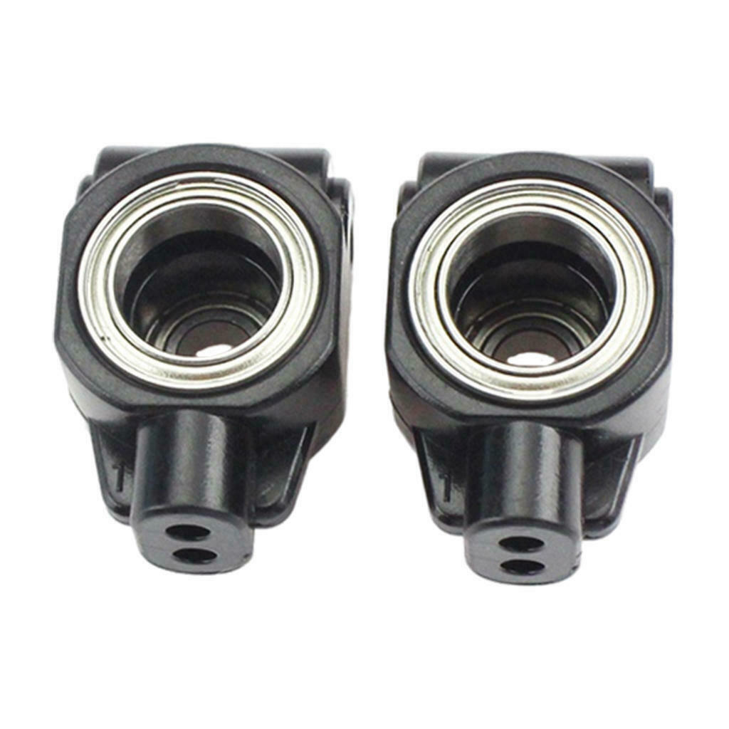 2x 1:10 Scale RC Rear Steering Hub Carrier Knuckle for Wltoys 104001 Car