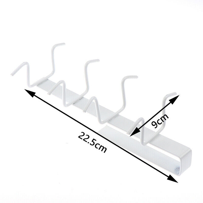 Kitchen Storage Rack Cupboard Hanging Hook Shelf Cup Dish Hanger Storage HolBDA