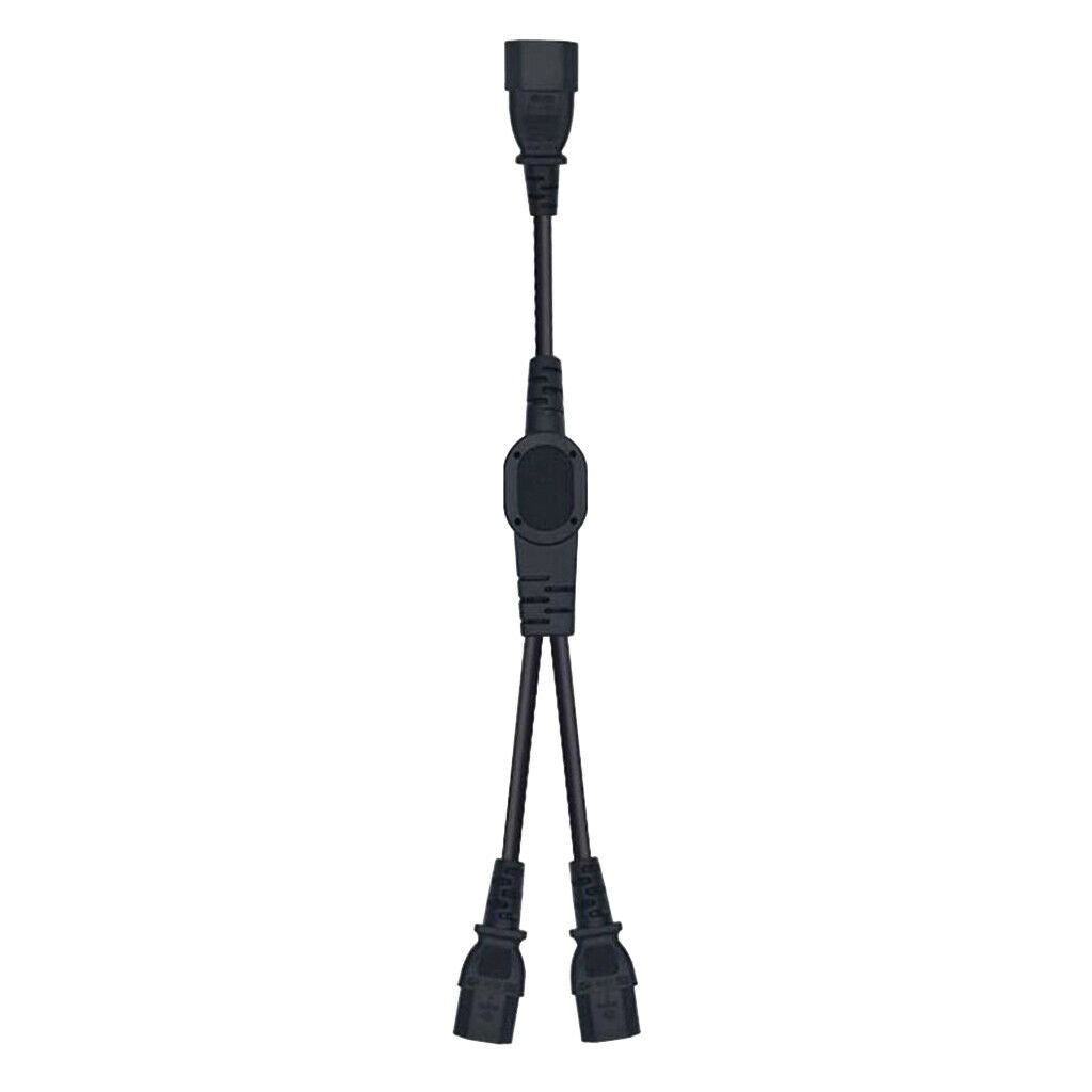 IEC320 IEC 320 C14 to 2 C13 AC Power Extension Cord for PC PDU UPS DMX