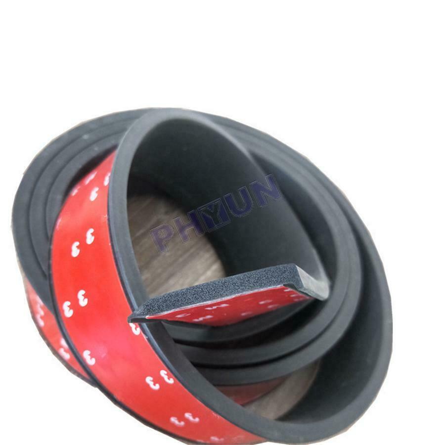 59''*1.97'' Car Wheel Eyebrow Extension Protector Arch Extenders Black Universal