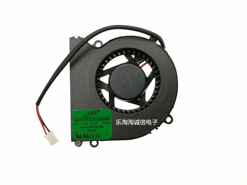 For ADDA AB05312UX100000 1TCW 12V 0.12A 2-Pin Server Blower Cooling fan HYPRO