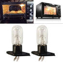 2A 240V 25W Microwave Oven Bulb Refrigerator Lighting Bulb Base with Holder
