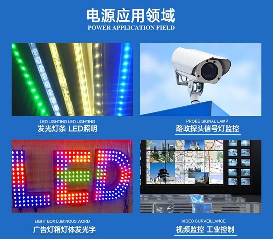 DC 24V 6A 150W Regulated Switching Power Supply PSU Transformer LED Strip CCTV