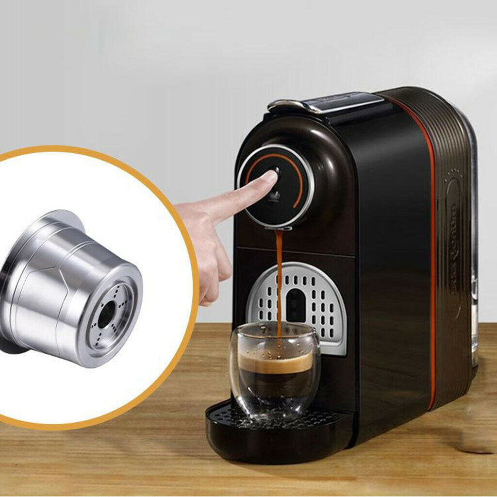 Stainless Steel Refillable Coffee Capsules Reusable Coffee Pod Cups