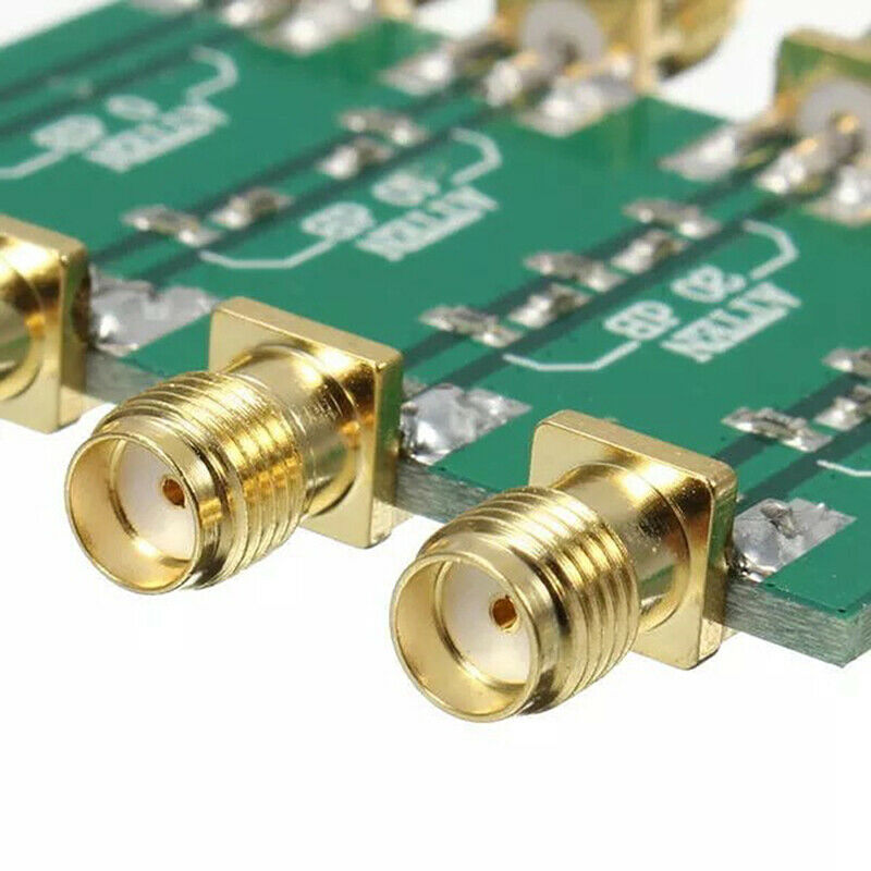 23dBm DC 4.0GHz RF Fixed Attenuator SMA Double Female Head 0dB 10dB 20dB 3 xh Qx