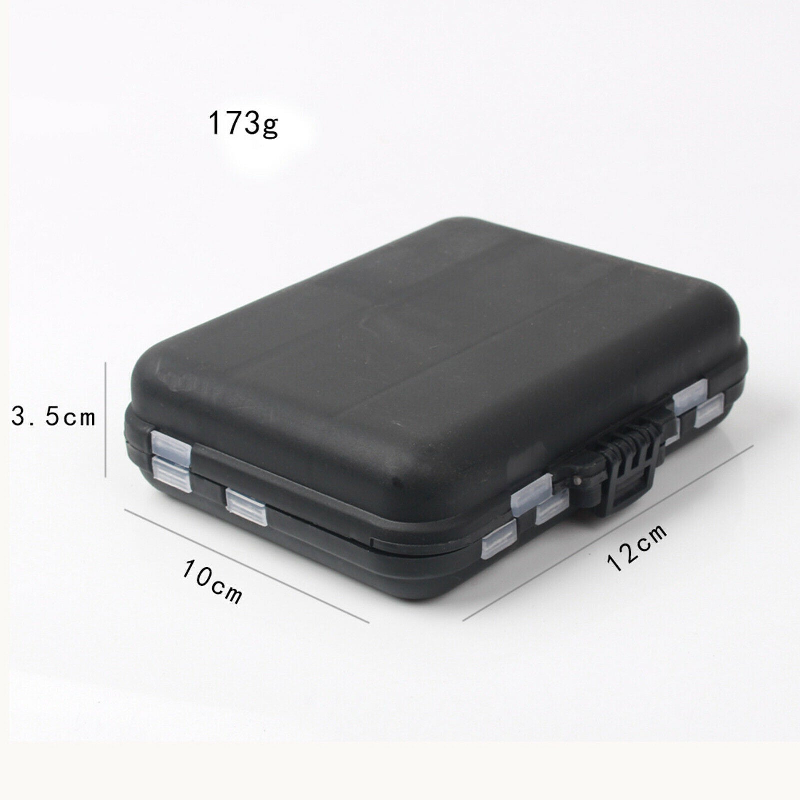 225pcs Portable Fishing Tackle Box Carp Weights Lures Baits Safety Hooks