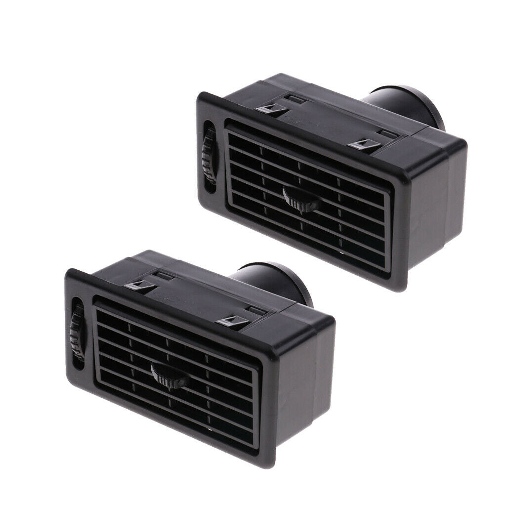 2x Auto Car Windshield Heat AC Air Vent Dash Dashboard Ventilation Outlet