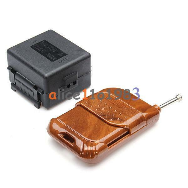 DC 12v 1CH Wireless RF Remote Control Switch Transmitter Receiver 10A Relay