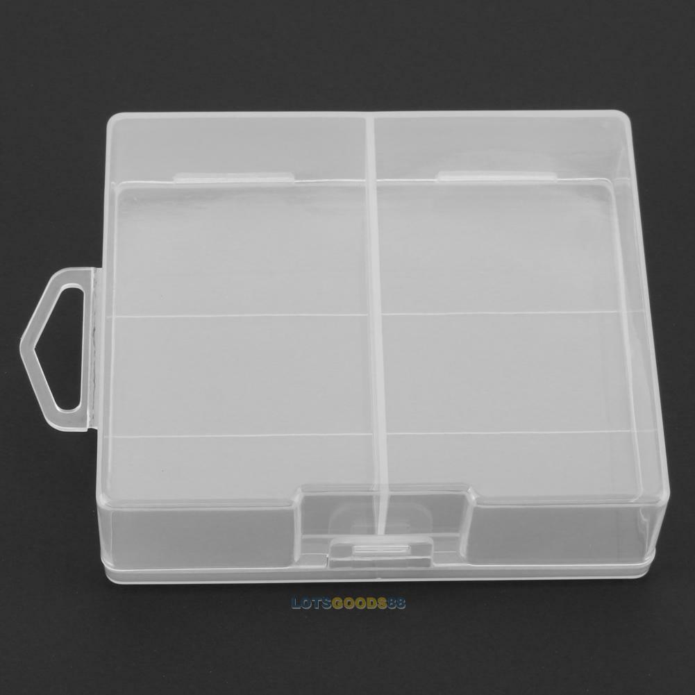 Hard Transparent Battery Storage Case Box Container for 24 x AA Batteries Bag