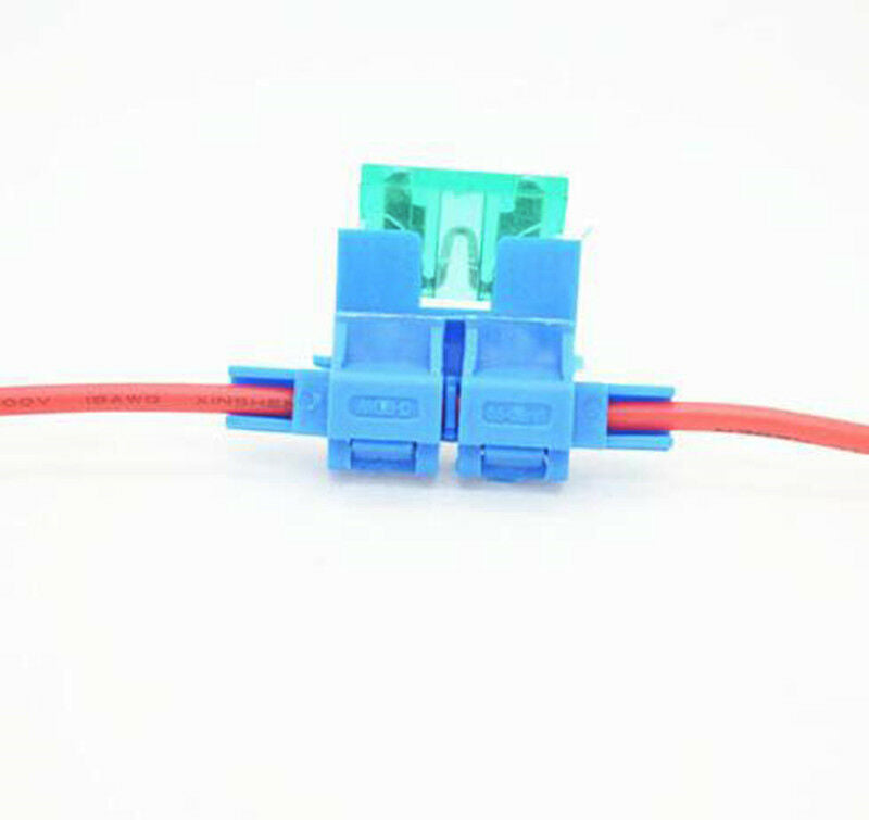 20pc Car Automotive Quick Connect Fuse Holder / Fuse Socket For Medium Size Fuse