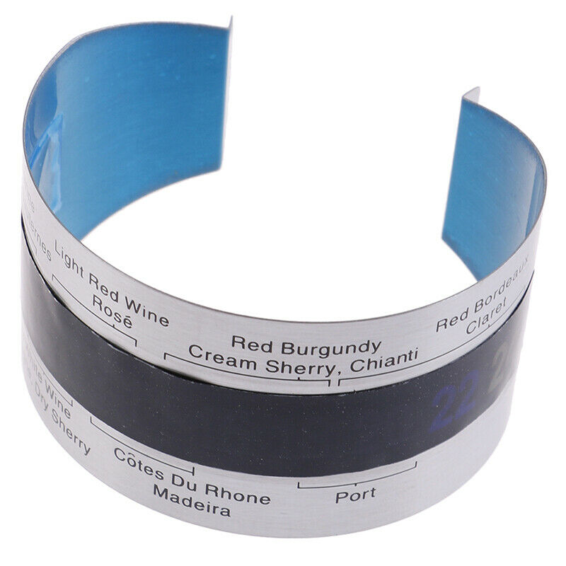 Stainless Steel LCD Electric Wine Thermometer Bracelet Sensor For Home Br.l8