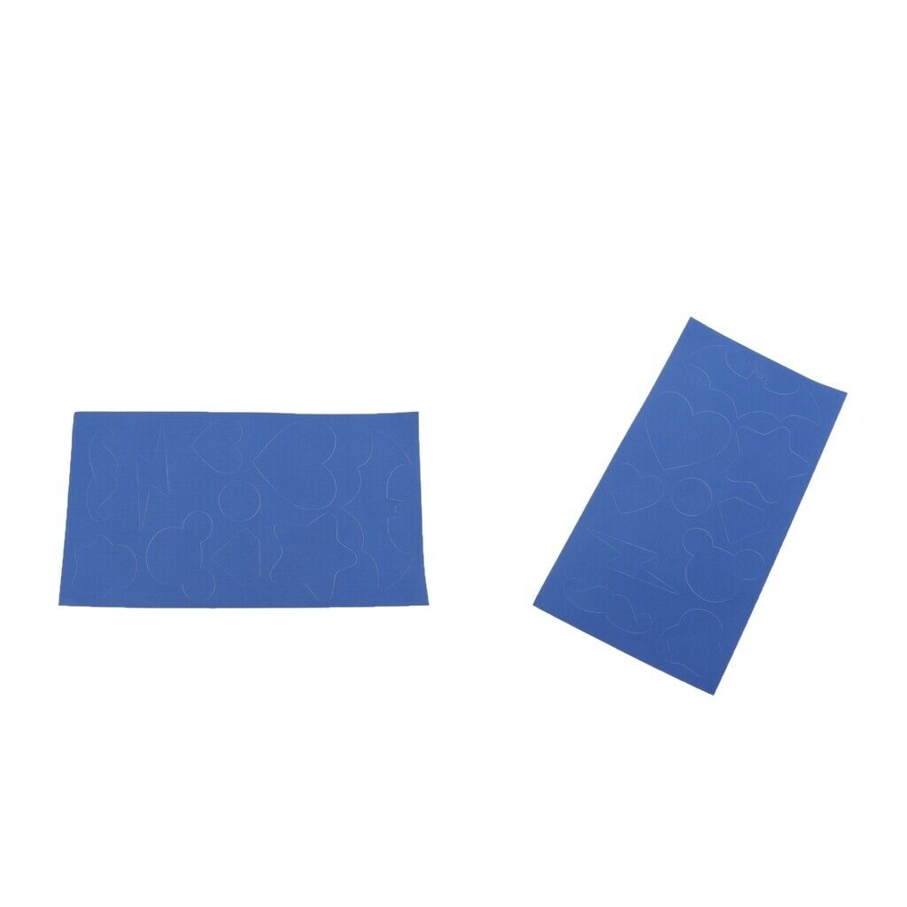 Set of 2pcs Uncoated Nylon Rain Jacket Repair Patches with Outside
