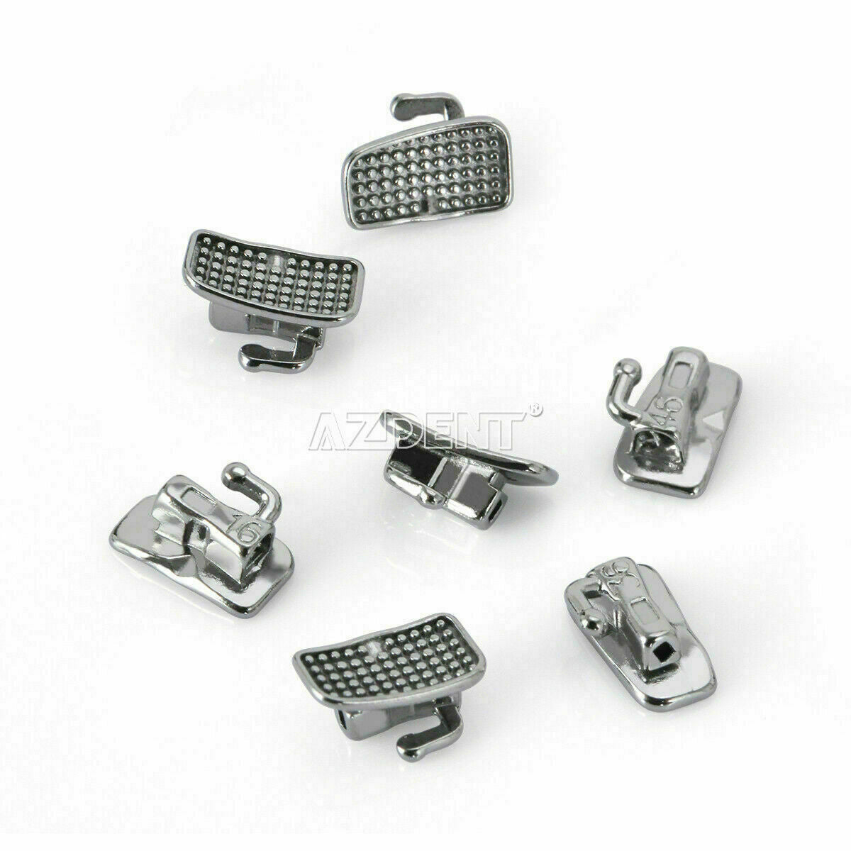 50 Sets Dental Orthodontic Buccal Tube MBT 022 1st Molar Bondable Non-Conv Mono