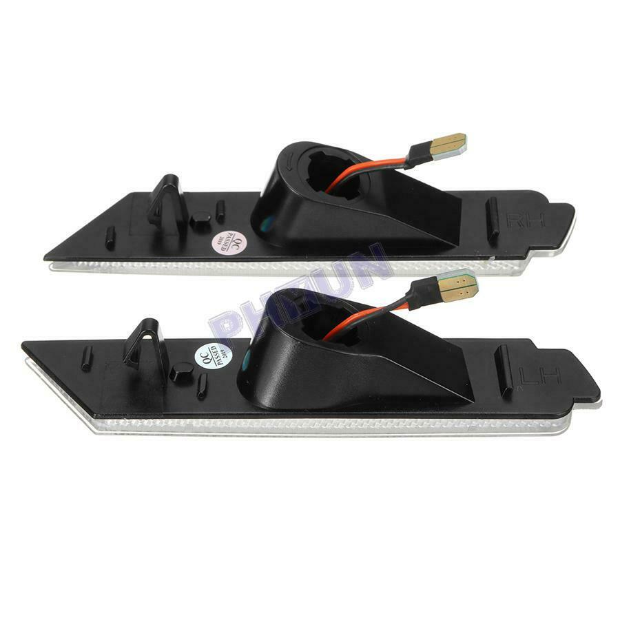 For 2010-2015 Chevy Camaro Left & Right Side Marker Lights Rear Red LED Lamps x2