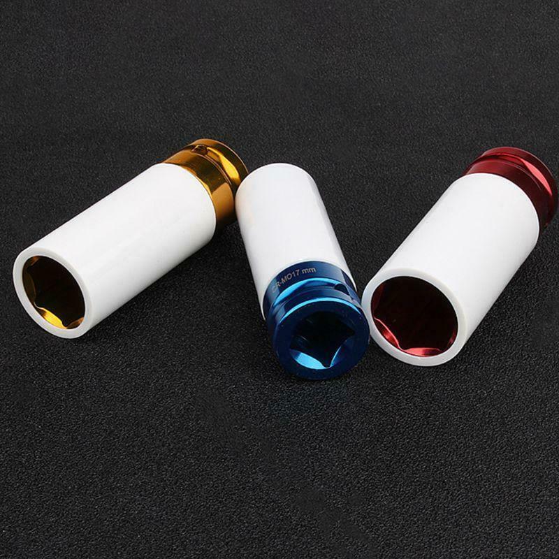 3Pcs Auto Car 1/2" 17mm/0.67in 19mm/0.75in 21mm/0.83in Alloy Thin Wall Wheel Nut