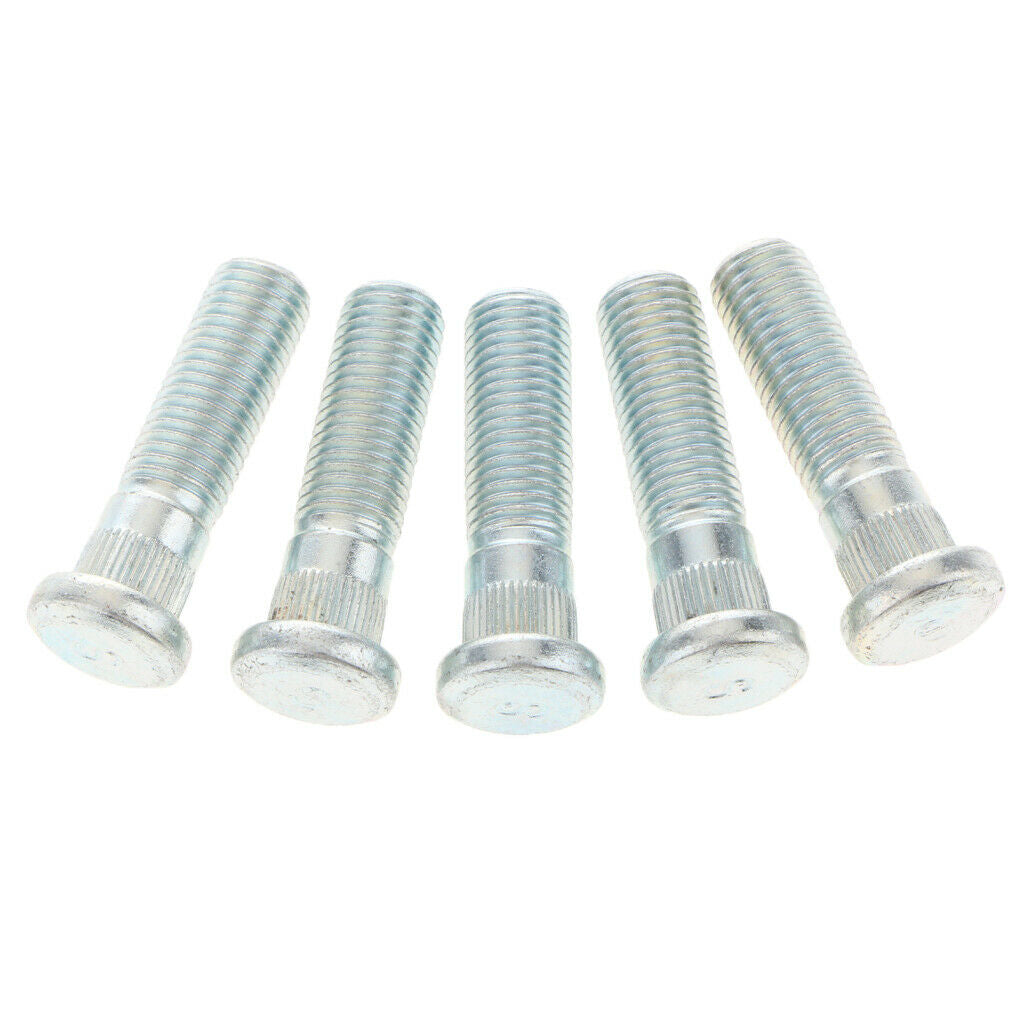 5 Pieces M12*1.5 Serrated Wheel Stud 90113-S84-901 for  Acura Isuzu