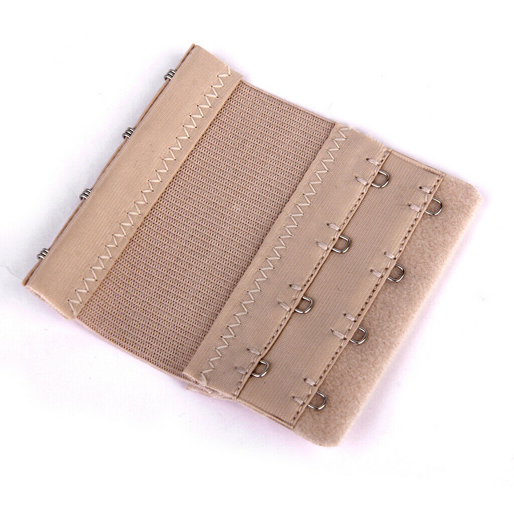 4 Pieces Bra Extender Narrow 4 Hook Soft Back Comfortable Band Extender