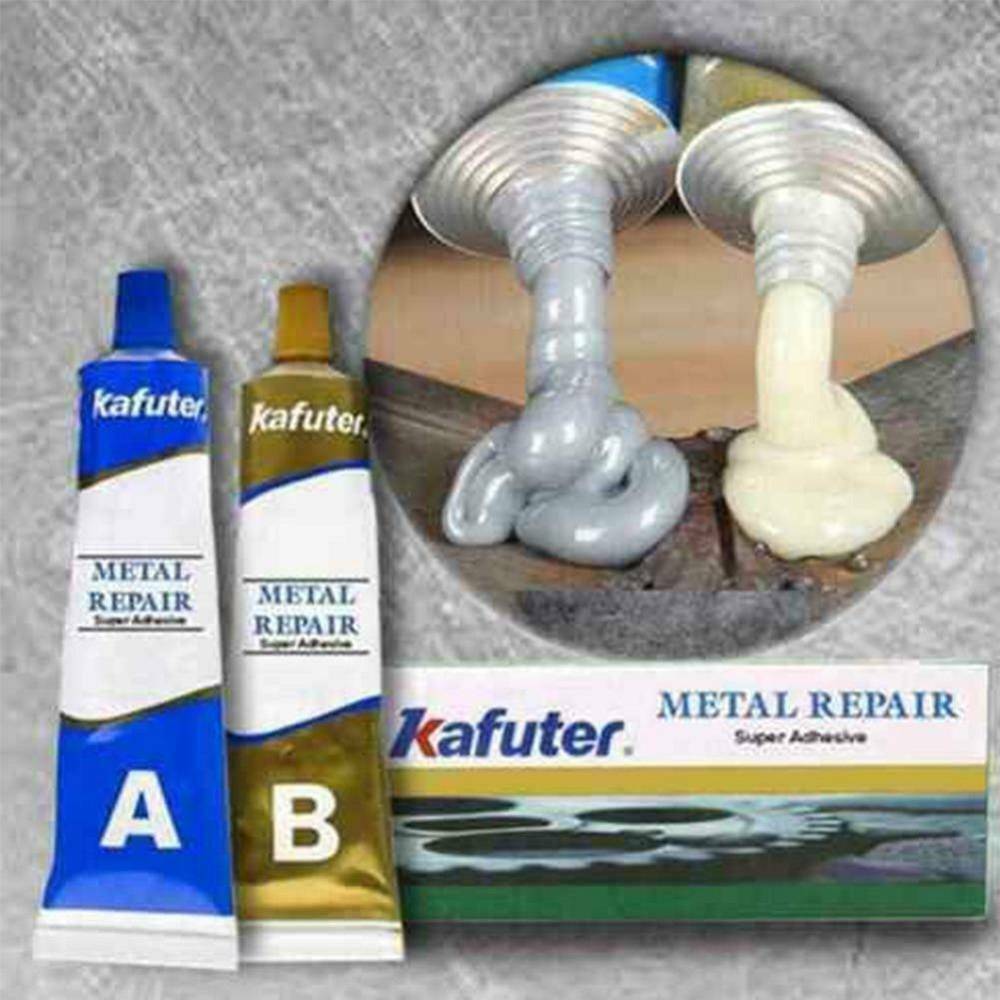 2pcs Kafuter 60g Industrial Heat Resistance Cold Weld Metal Repair Paste US