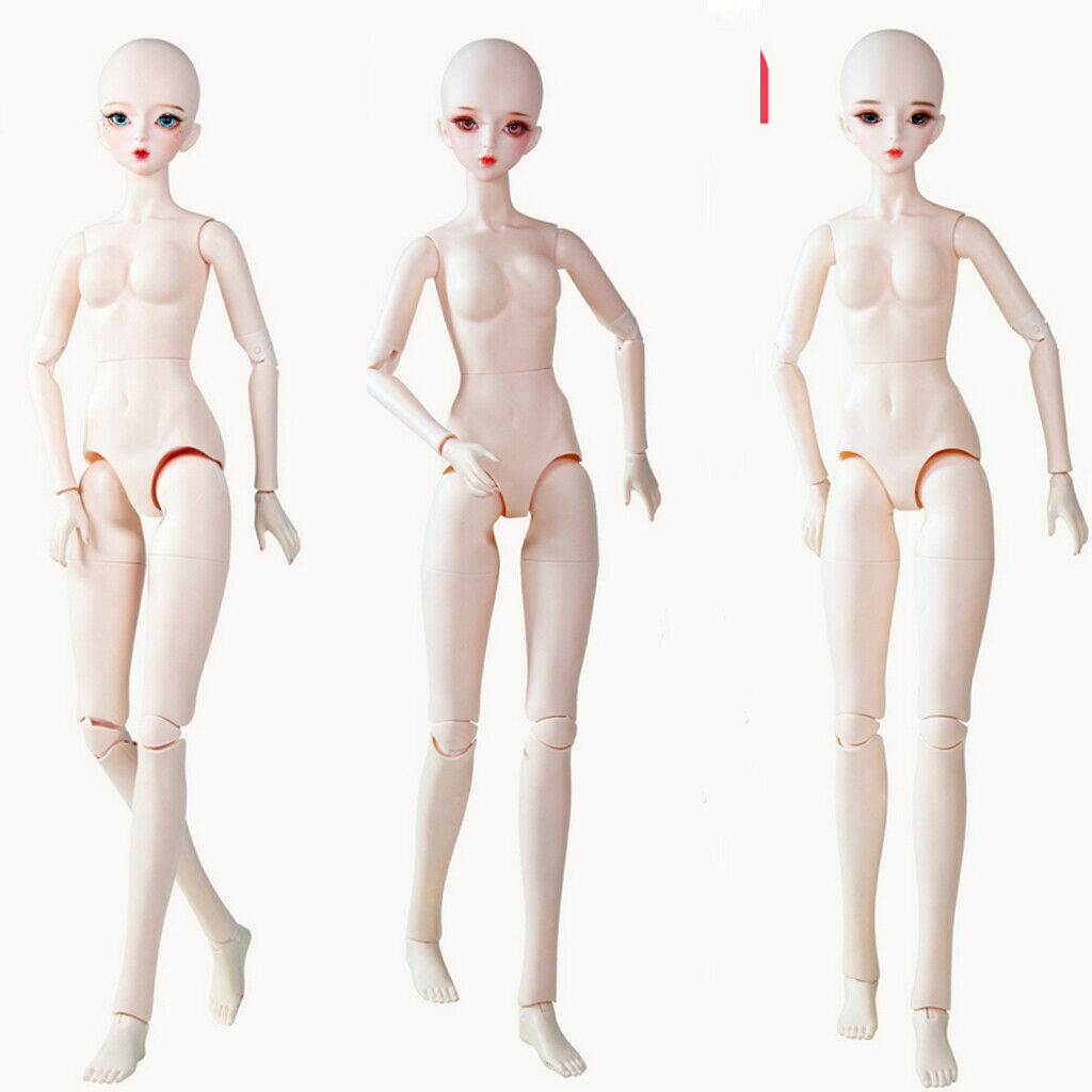 60cm BJD   Nude Girl Body DIY Crafts Replacements Parts Supplies