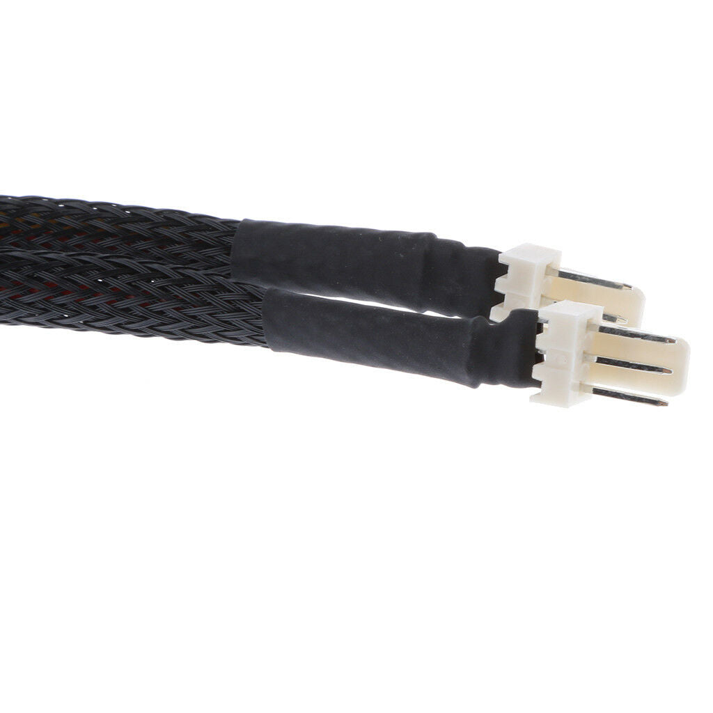 Computer PC 3Pin Fan Power Y Splitter Cable Lead Wire Connector Adapter
