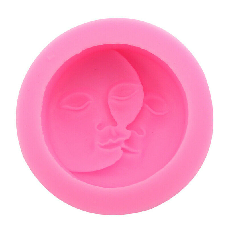 Moon Love Sun Candle Silicone Soap Molds Handmade Ornaments Plaster Candle M XC