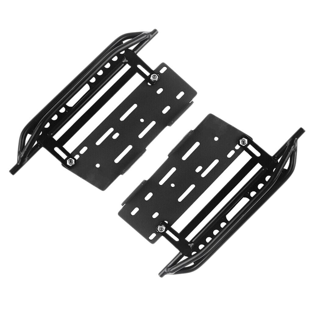 2x 168 mm RC Car Metal plate side steps for Axial SCX10 II 90046 1/10 RC