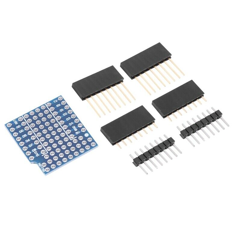 Protoboard Shield For Wemos D1 Mini Double Sided Perf Board Compatible A9B8B8