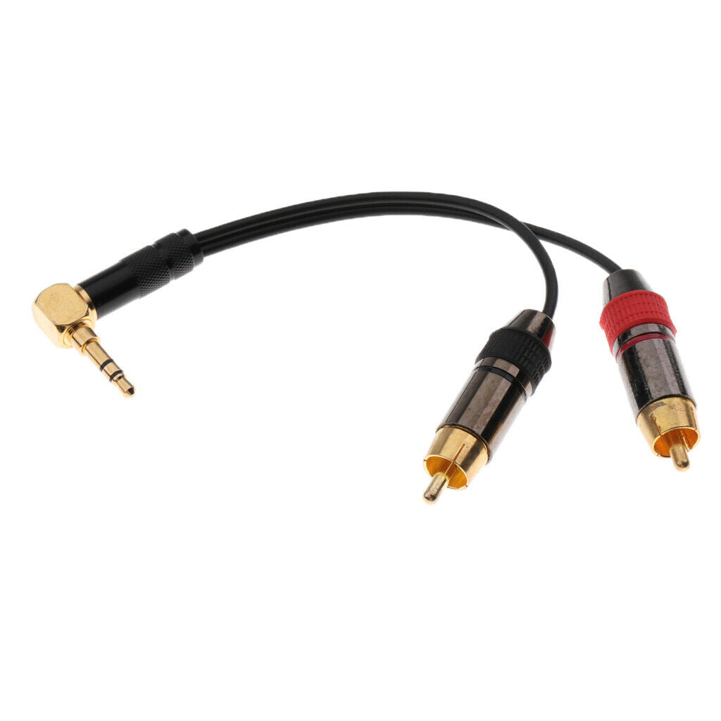 3.5 Mm Adapter Cable 3.5 Mm 90 Â° Angle Plug to XLR Plug