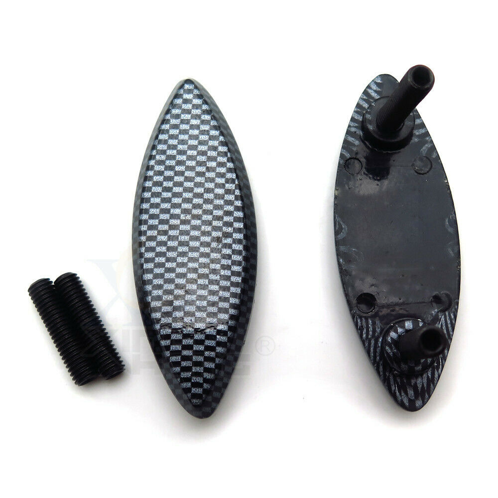 Mirror Base Block Off For 06-09 Kawasaki Ninja Zx-14 Zx14 R Zx-14R Zx1400 Carbon