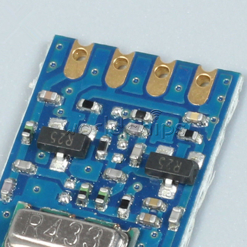 500mW High-power 433MHz ASK Wireless Transmitter 1.3V-9.0V Switch/Remote/Alarm