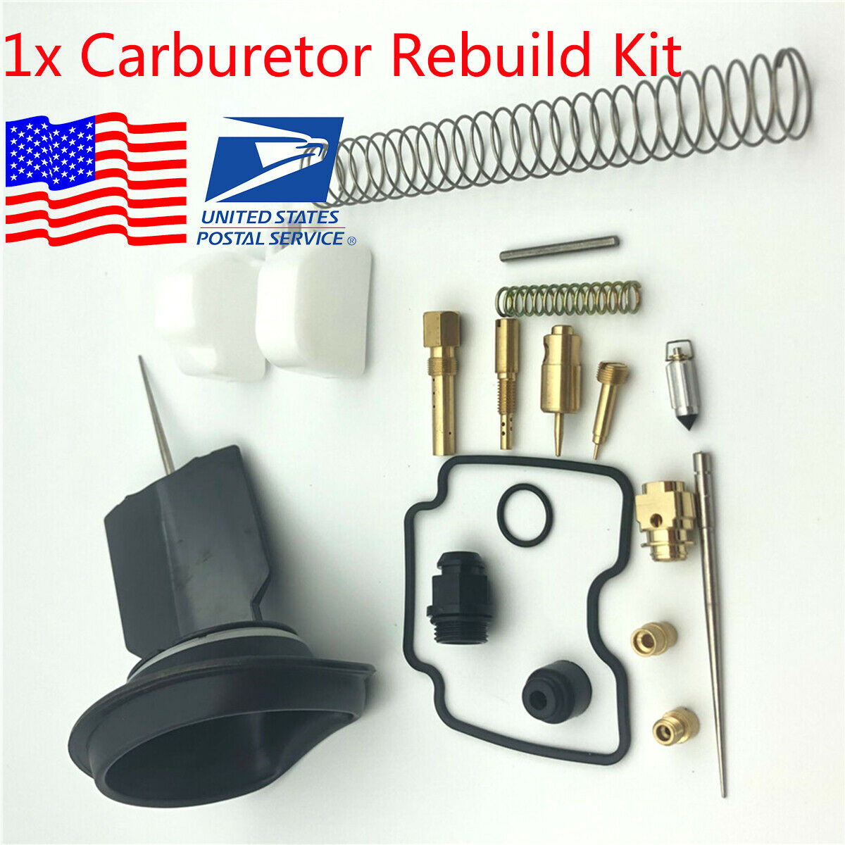 For 2002-05 Yamaha Grizzly 660 4x4 Motorcycle Carburetor Carbon Brush Repair Kit