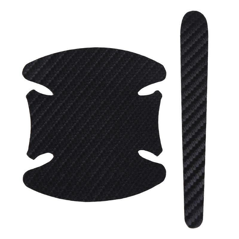 Car Door Handle Cup Protector Carbon Fiber Car Door Handle Paint Guard