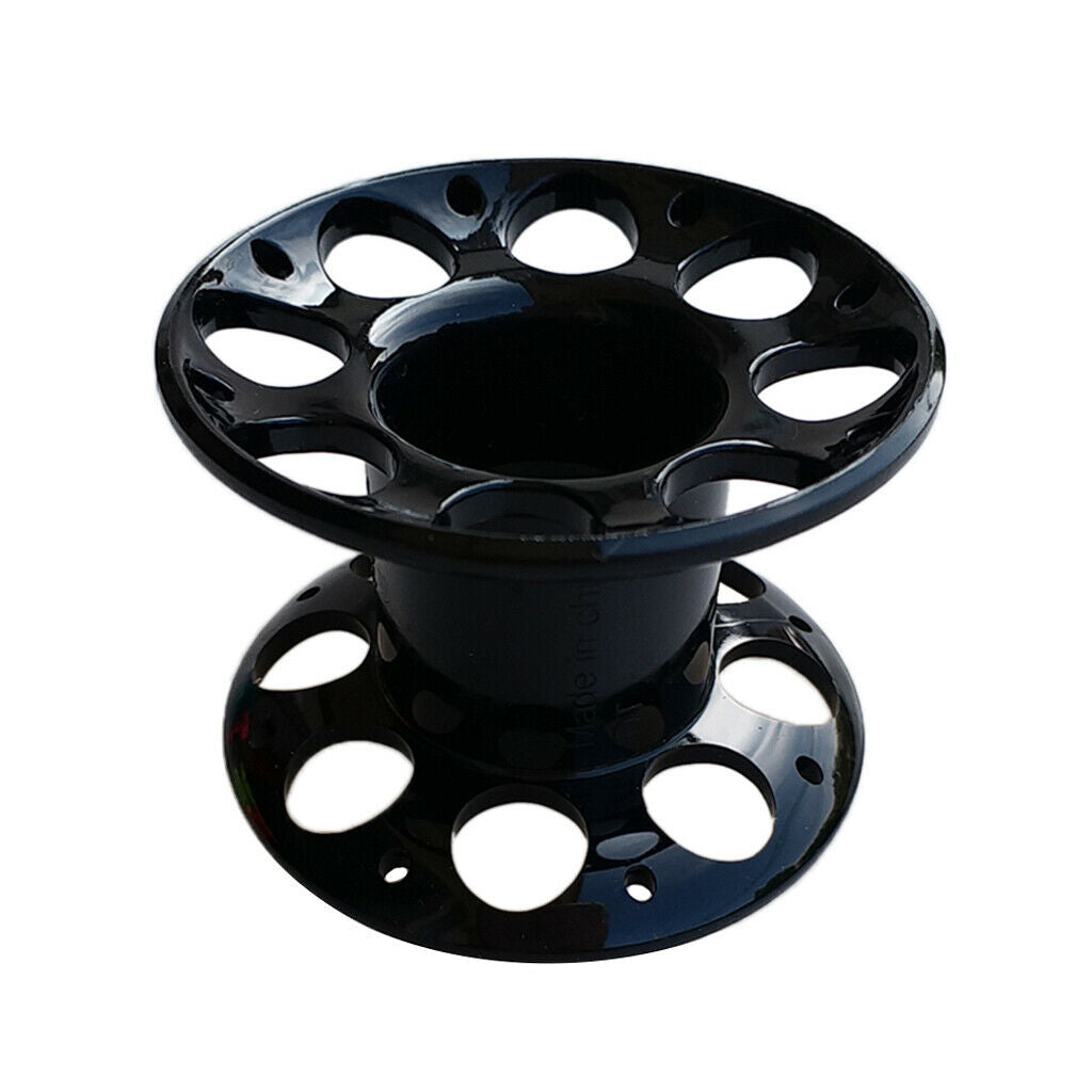 2pcs Diving Finger Spool Tech Dive Freediving Line Guide Holder Transparent Blue