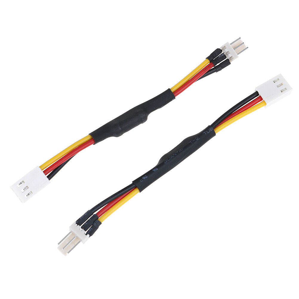 5Pcs 3Pins noise reduction cable lead for PC cooling fan ZYDD
