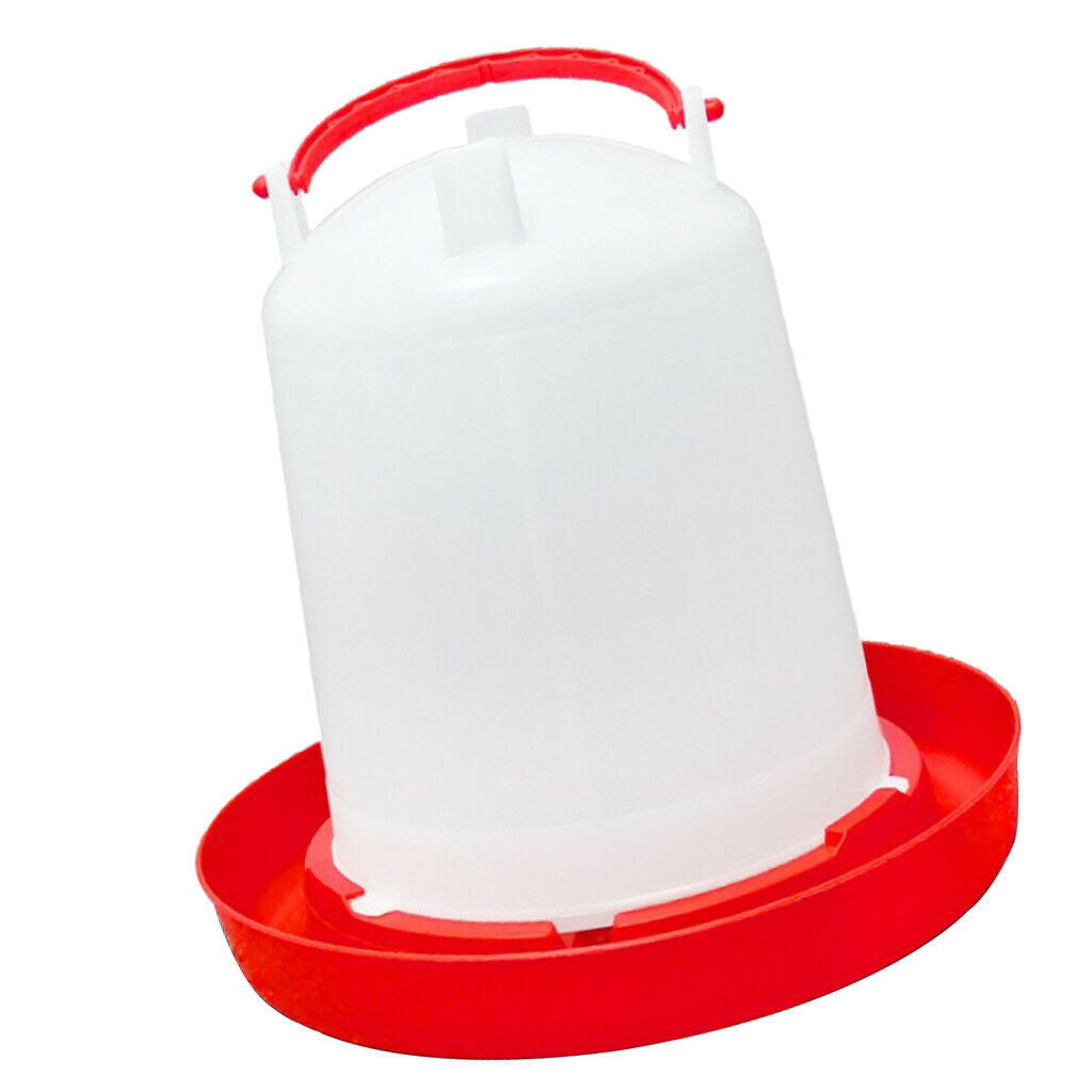 3X Plastic Chick Waterer Domestic Fowl Feeding Water Supplies 2.5L