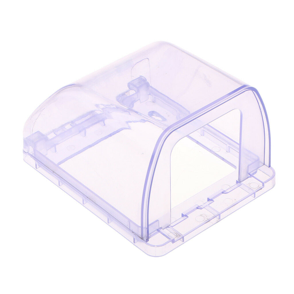 Switch Socket Panel Waterproof Box / splash box / Switch Cover Blue