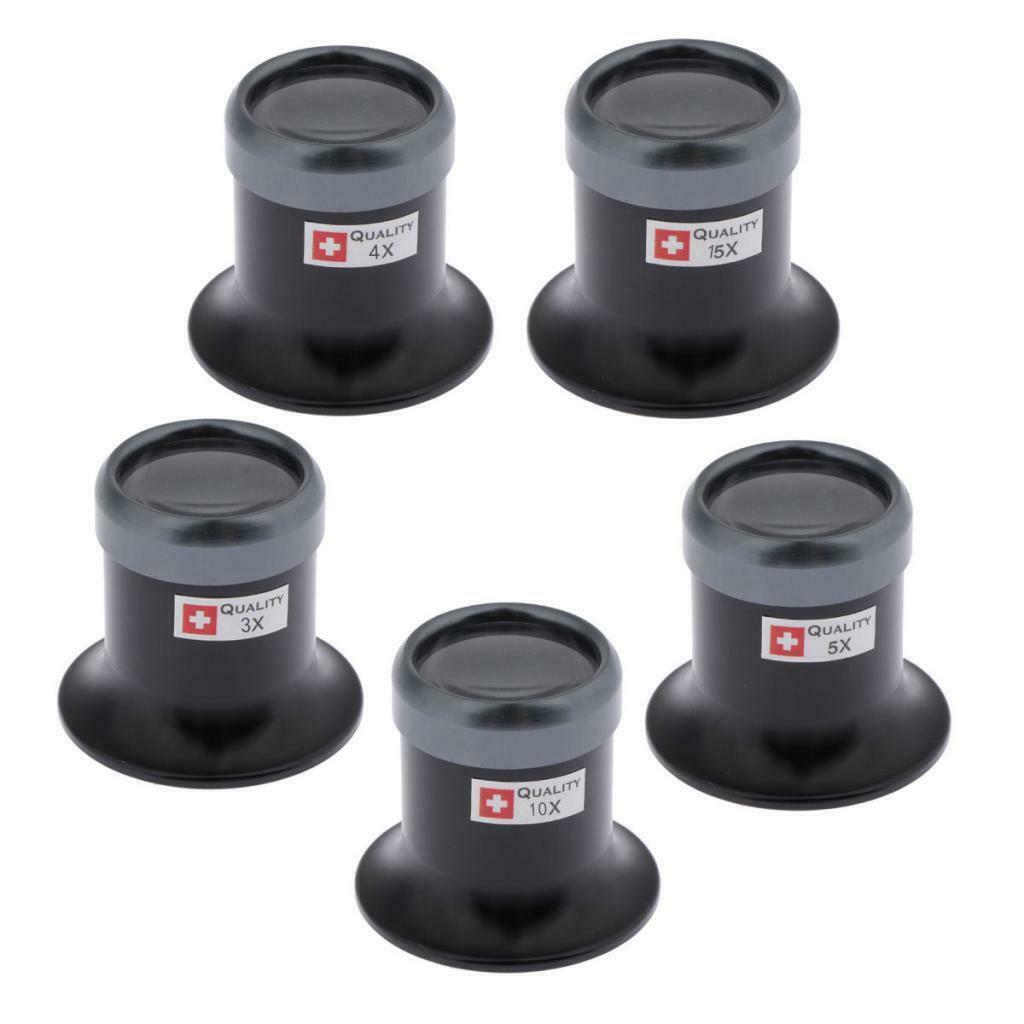 Metal Magnifier Loupes Eyepieces Ocular Lens For Watches Jewelry Repair 3X