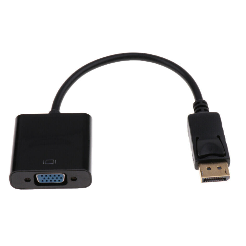 Display Port to VGA Adapter Cable - 1080p - DP to VGA Converter