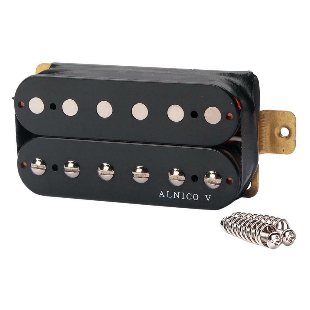 Alnico 5 Humbucker Pickup Double Bridge Parts Screw for   Style Guitar