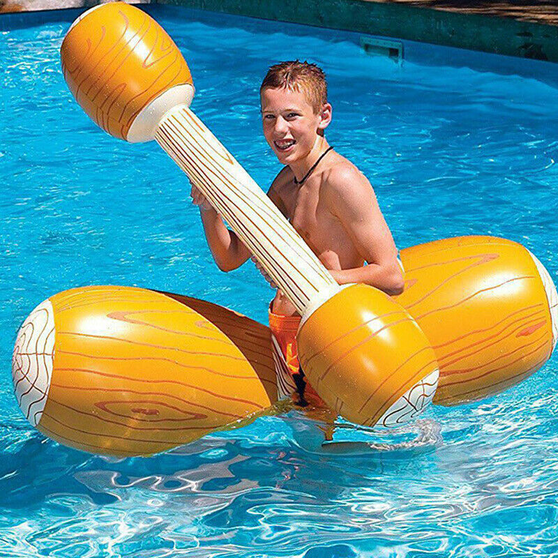 Inflatable Joust Swimming Ring Pool Float Game Toys Water Sports Playth JYDFAU