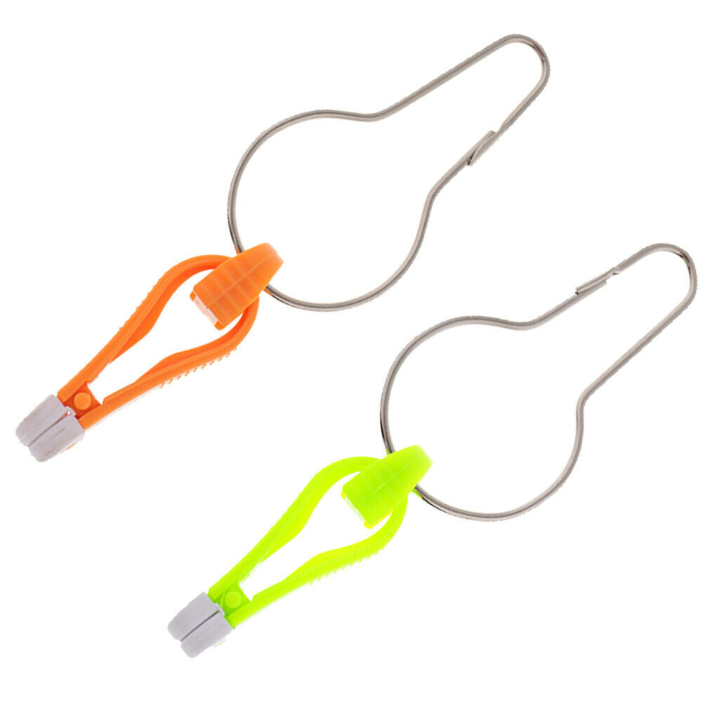 2pcs Power Grip Release Clip for Planer Board Fishing, Downrigger, Outrigger,