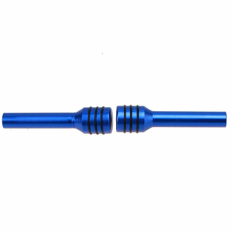 2PC Car Truck Auto Interior Door Lock Locking Knob Pull Pins Aluminum Alloy Blue