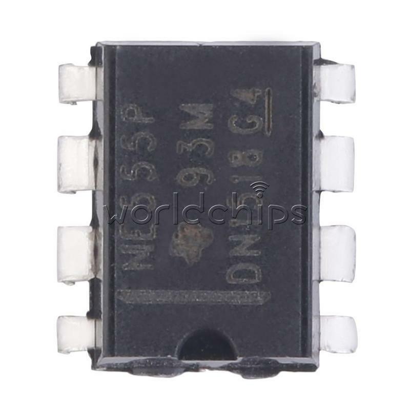 50PCS NE555P NE555 DIP-8 SINGLE BIPOLAR TIMERS IC factory price