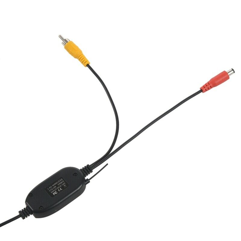 2.4GHZ RCA Wireless Video Transmitter Receiver Kit Set for Car Rearview BackupJ3